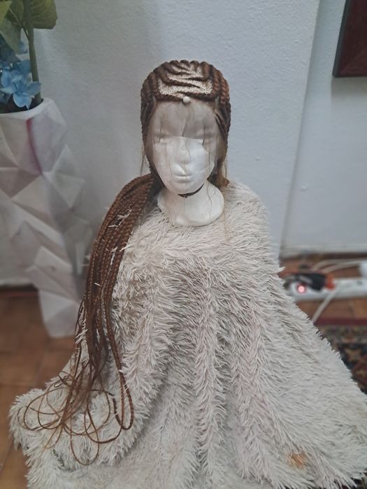 Perucas de tranças 360° Novas