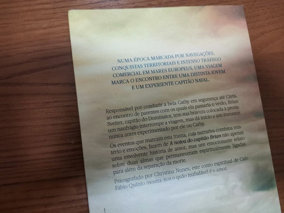 Livro "A noiva do capitão Brian"