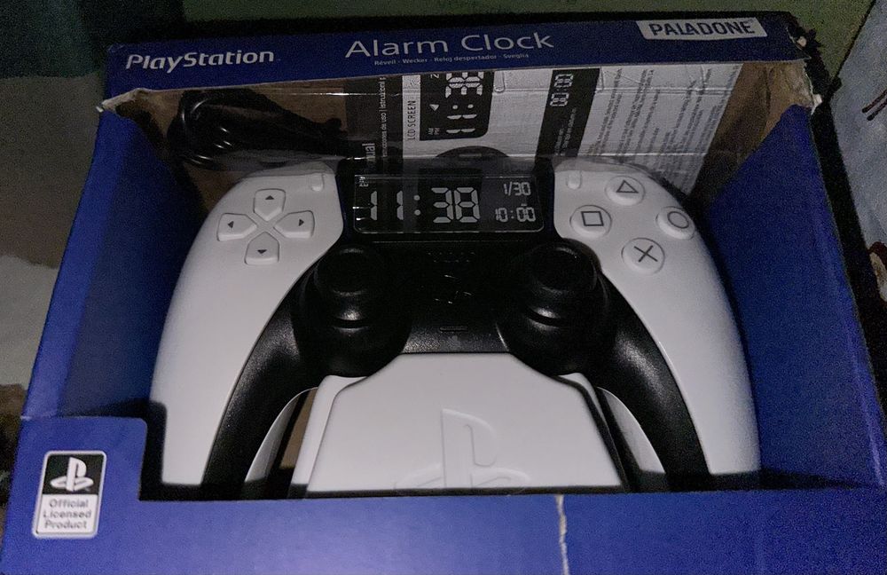 Relogio despertador - comando  PS5