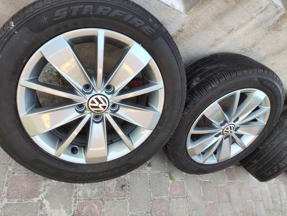 Диски r16 5/112 з резиною 205/55