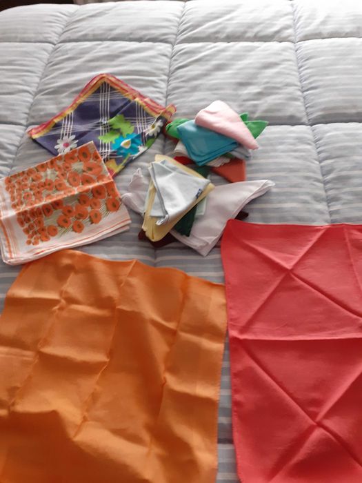 Lenços de pano  - como novos