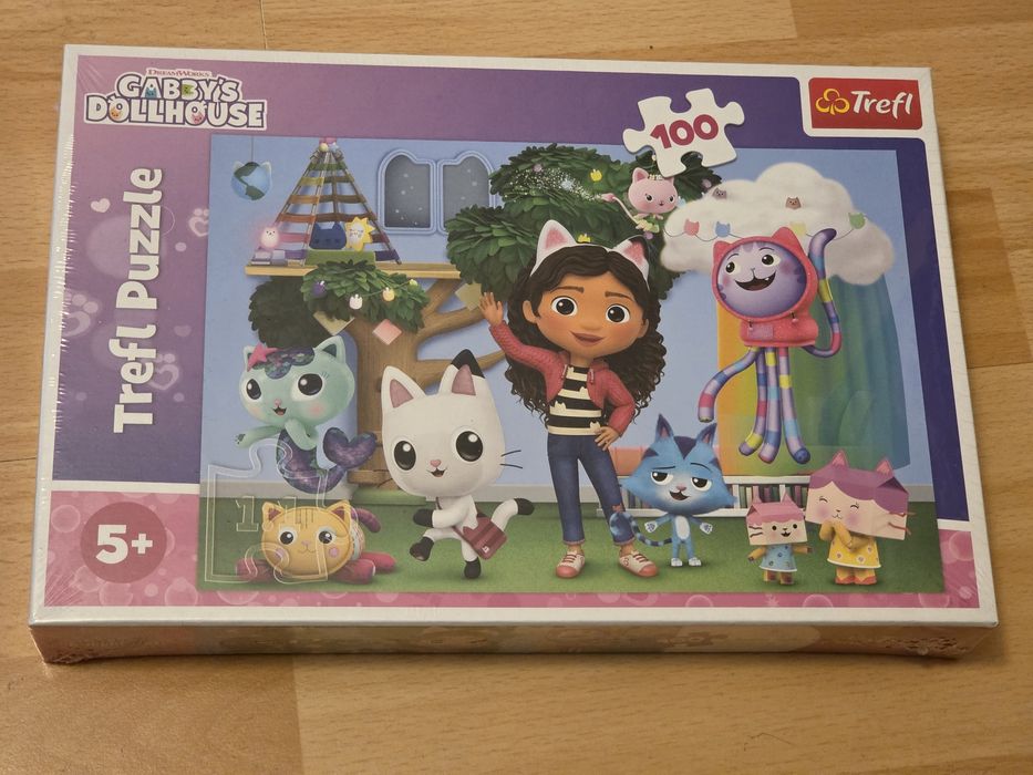 Koci domek Gabi puzzle 100