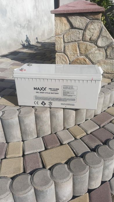 Гелевий акумулятор Maxx FM-12-200 12V200Ah