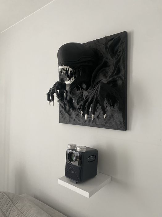 Obraz 3d Alien druk 3d