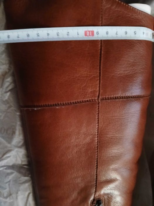 Kozaki damskie z naturalnej skóry