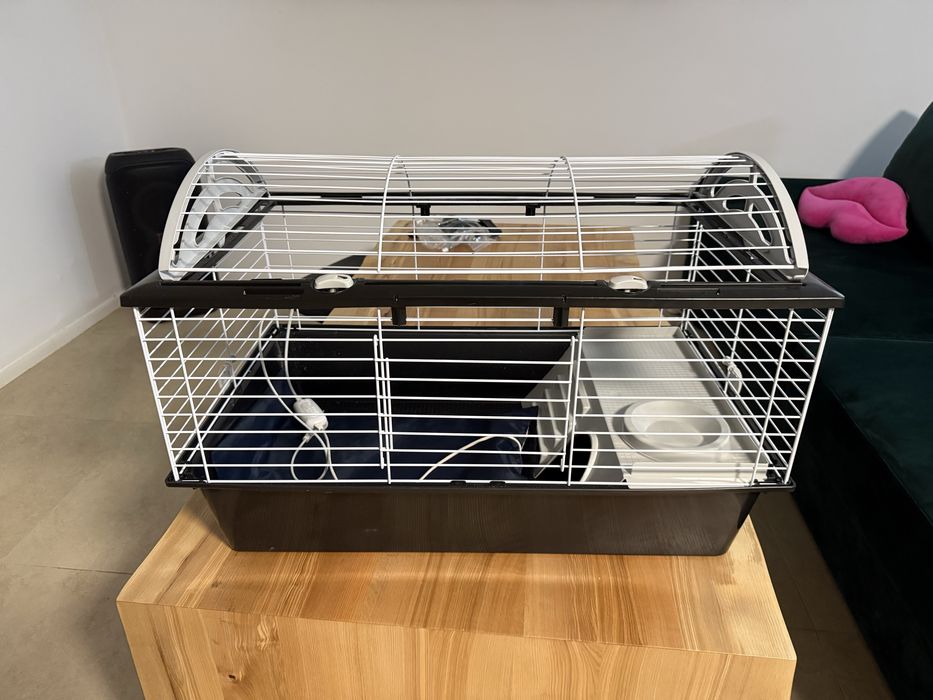 Продам клітку 60*90 см ідеальна + поїлка + коврик з підігрівом