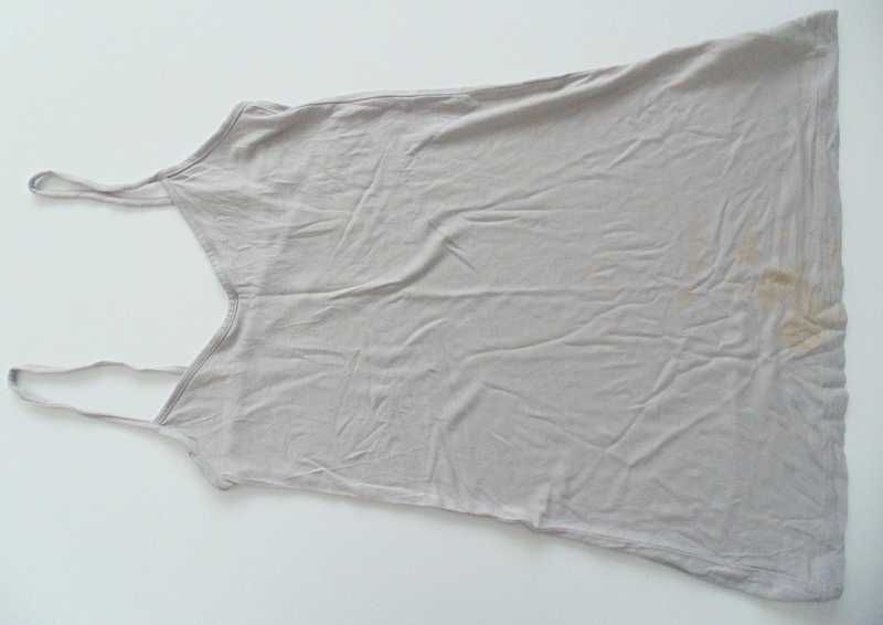 TopShop szara gładka halka na ramiączkach 36