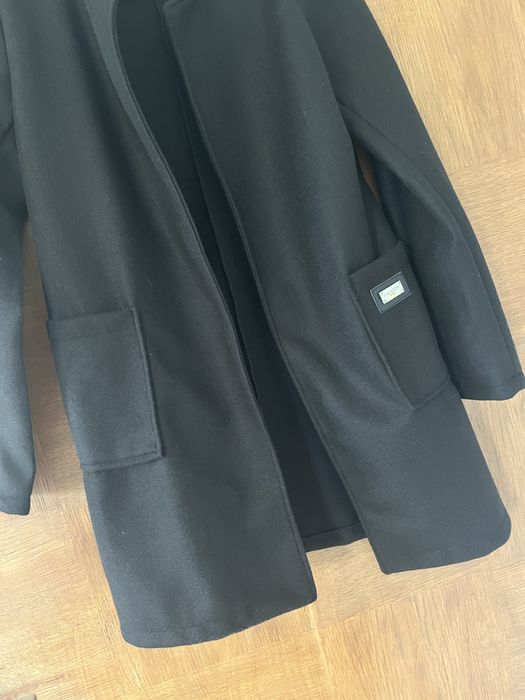 Płaszcz czarny  Fashion Jeans