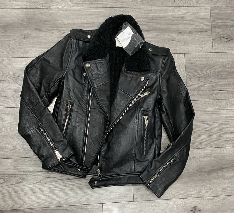 Жіноча тепла шкіряна куртка Deadwood Size M