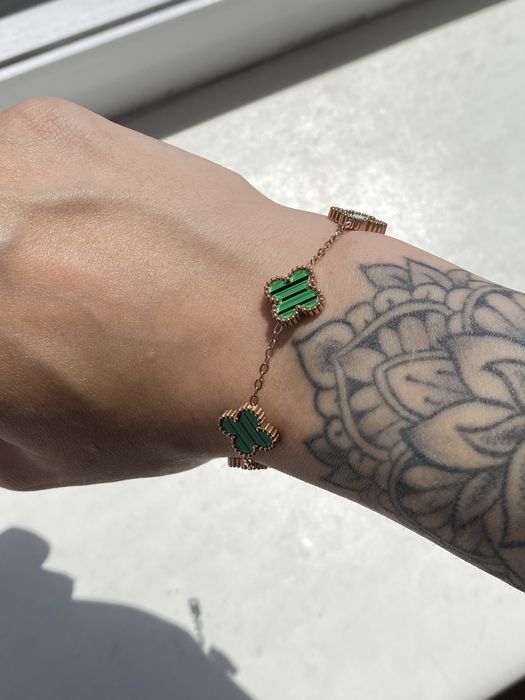 Браслет клевер, браслет конюшина