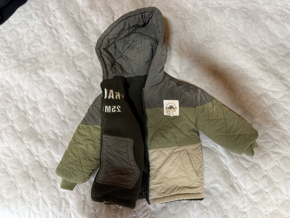 Демісезона двохстороня куртка на 2 рочки