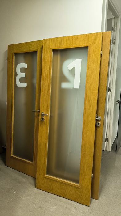 Portas Madeira 2mX75cm