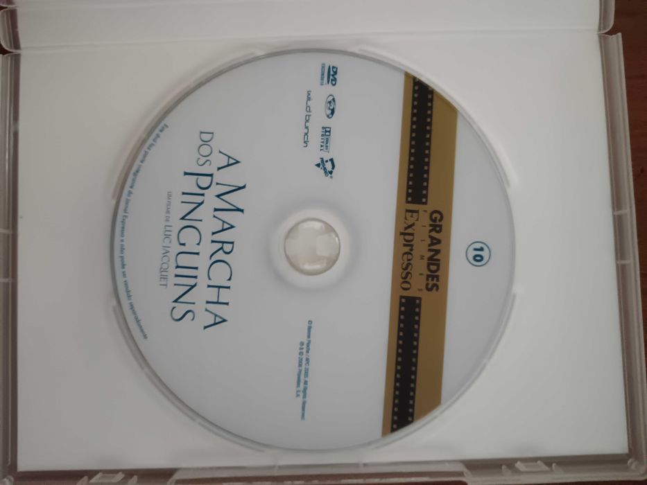 filme dvd original - a marcha dos pinguins