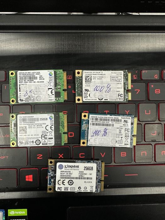 Ssd mSata 128/256/512