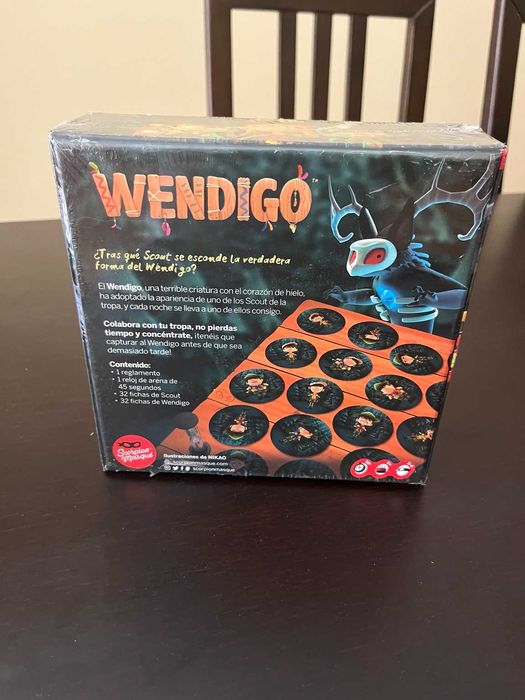 Wendigo Novo Selado Jogo de Tabuleiro Familiar Festa e Estratégia