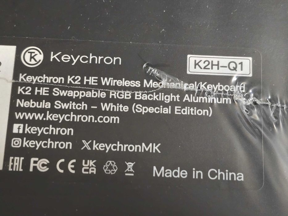Klawiatura KEYCHRON K2 HE Wireless Magnetic Switch Special Edition