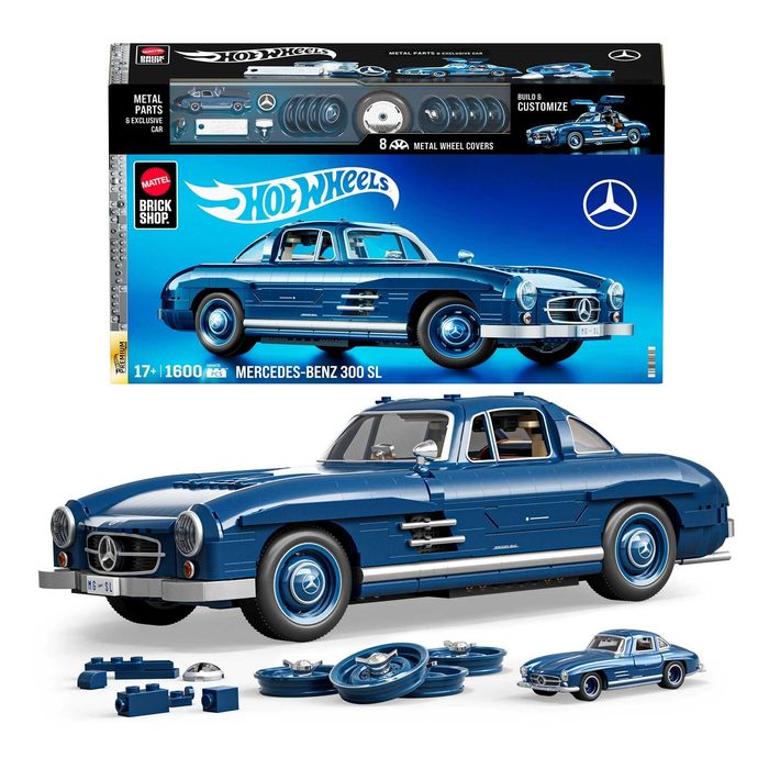 Mercedes-Benz 300 SL, Hot Wheels Premium Series, Сборная модель