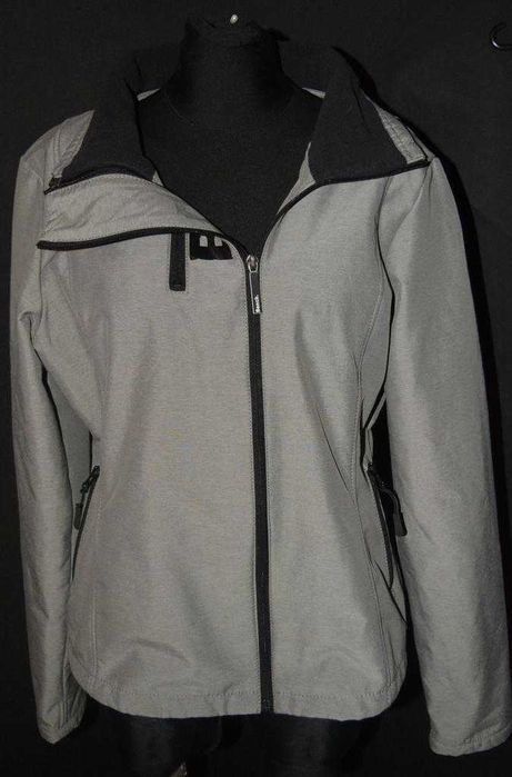 Nieocieplana kurtka softshell na polarku Bench XL