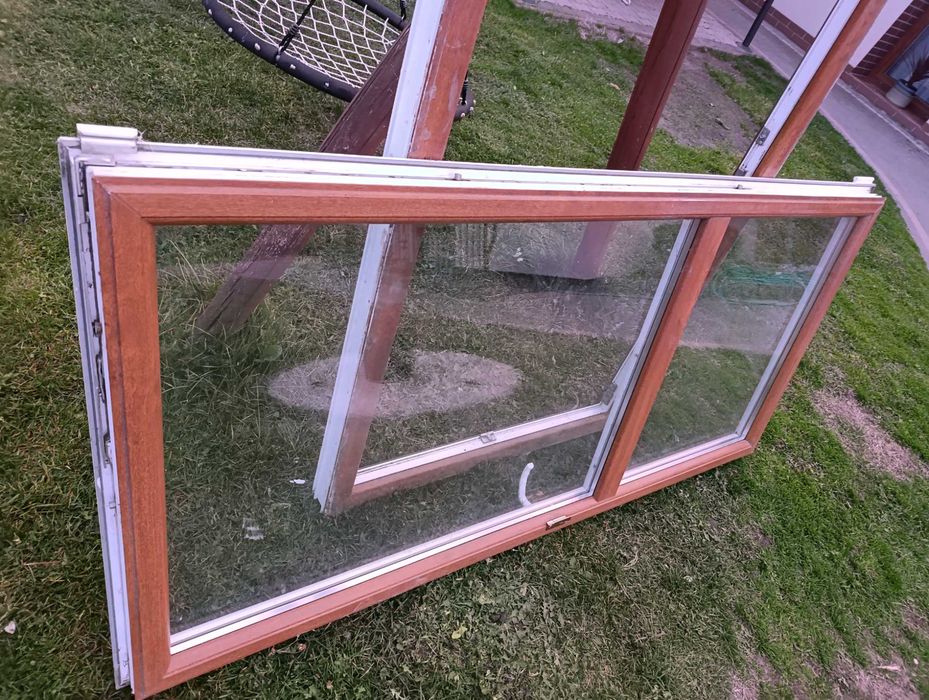 Drzwi tarasowe dwuszybowe 193x90