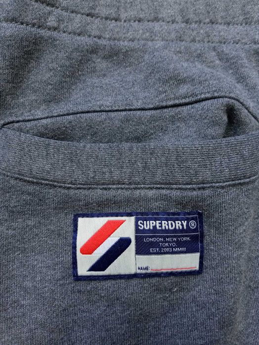 Spodnie dresowe joggery męskie Superdry Code Essential - L
