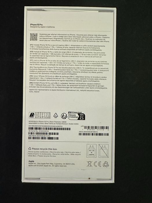 Iphone 16 Pro 128 GB
