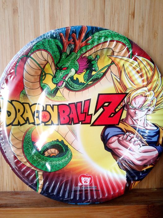 Dragon Ball talerzyki papierowe.