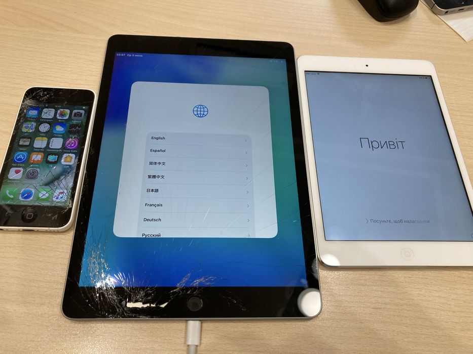 Пролам лот iphone 5, ipad 9, мини1