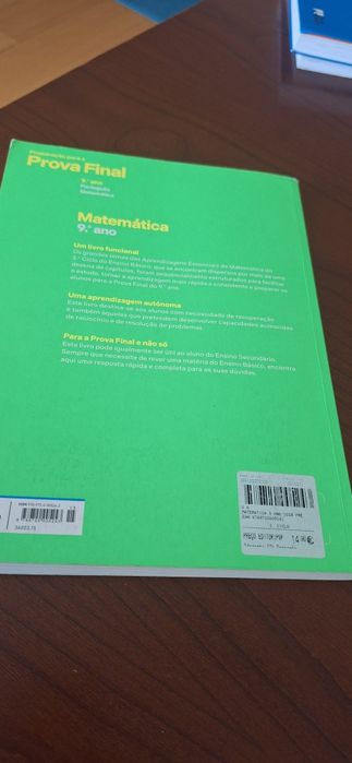 Manual de preparação a prova final exame matemática 9ano