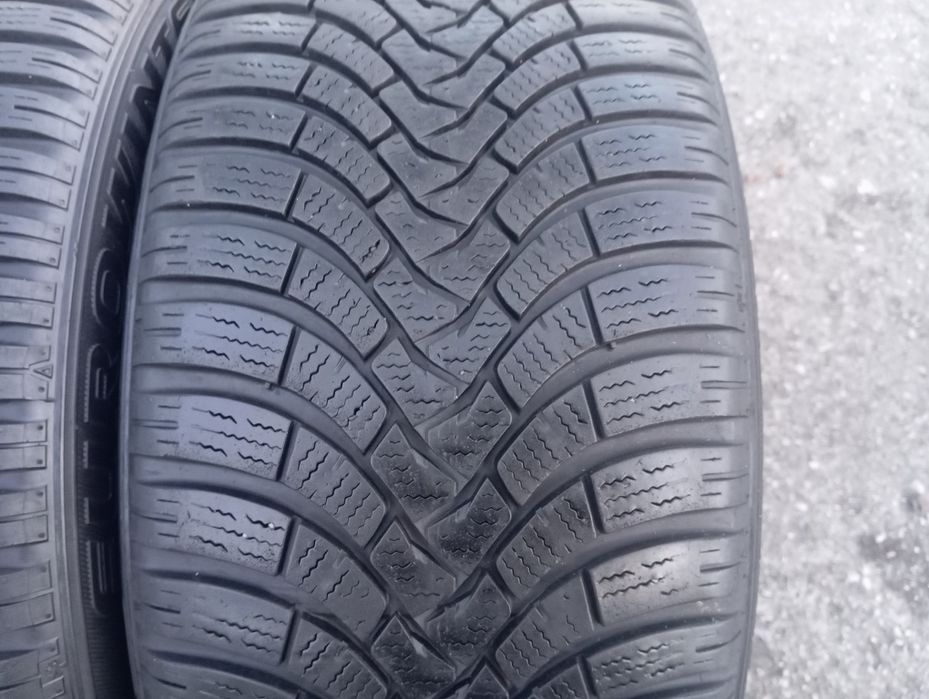 2szt zima  Falken eurowinter 245/45/18 100V XL  guma 8mm