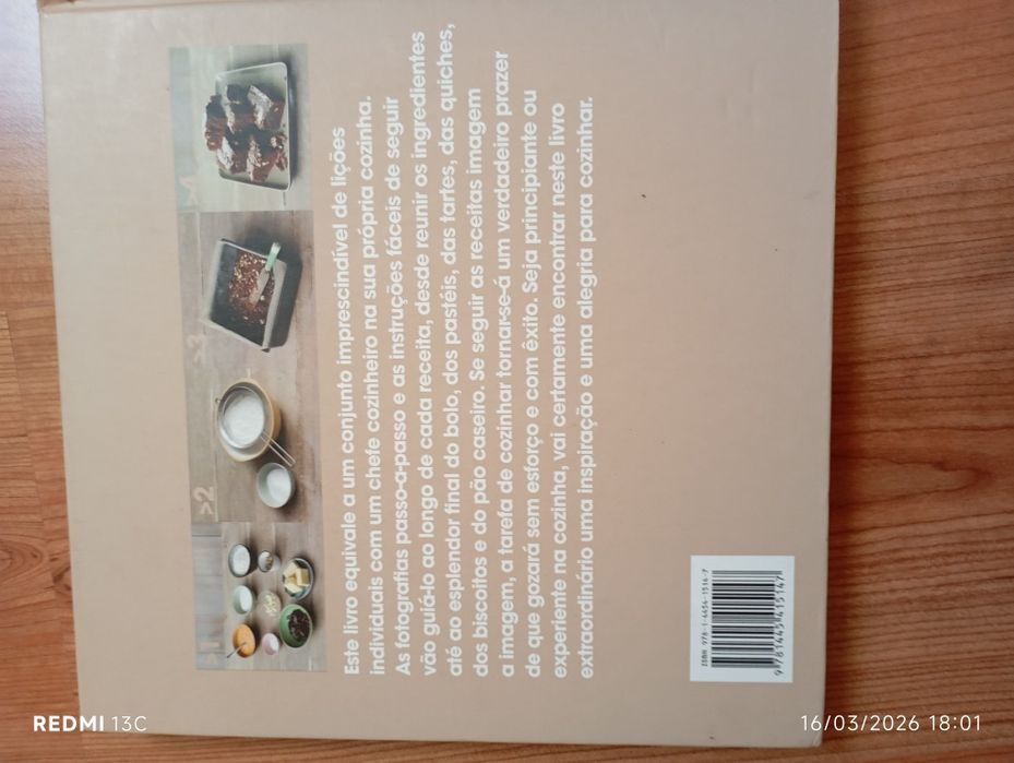 Livro"passo a passo pastelaria"