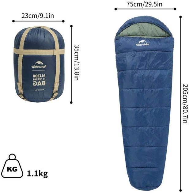 Спальний мішок Naturehike MJ300