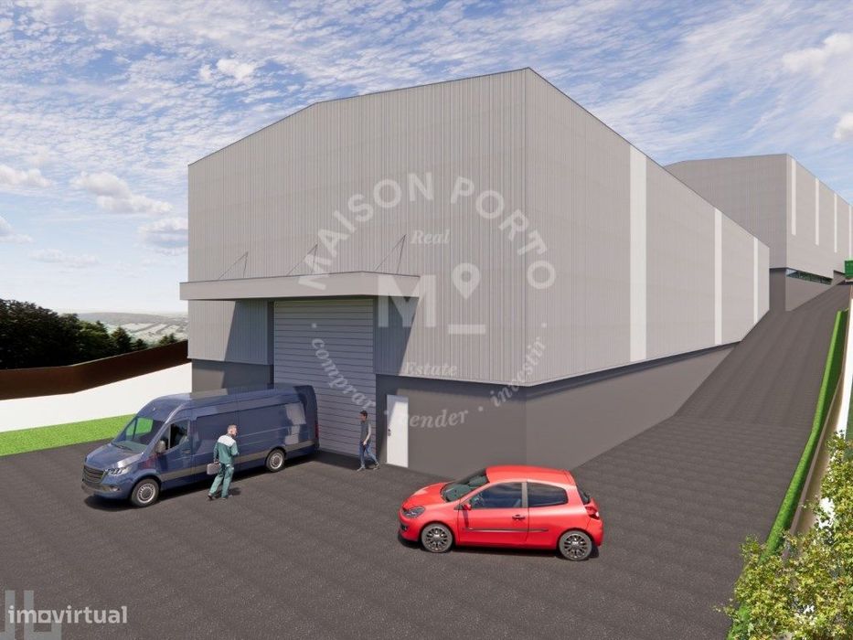 Armazem em Construção em Zona Industrial em Oliveira de Azeméis, Av...