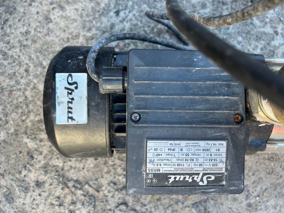 Насос багатоступінчастий sprut mrs 5 (1,15 кВт)