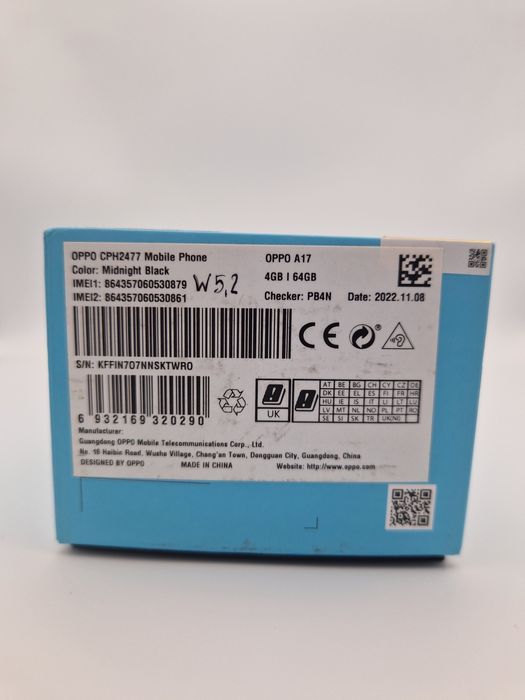 Oppo A17 4Gb/64Gb Granatowy od Halogsm Widzew