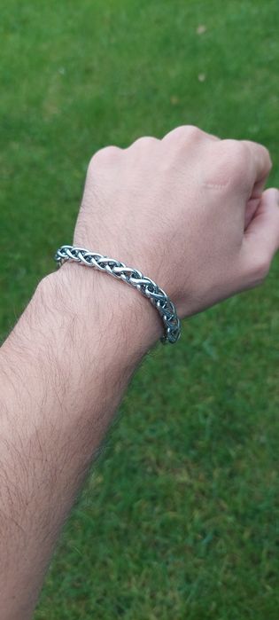 Браслет из нержавеющей стали "Byzantine Chain", 8мм