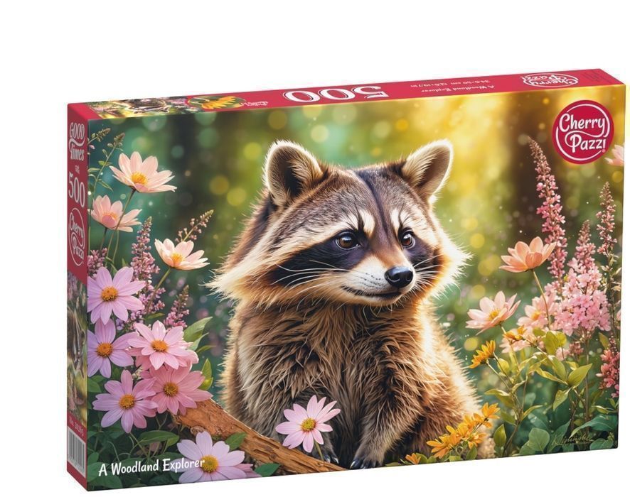 Puzzle Szop Odkrywca Lasu Cherrypazzi 500El