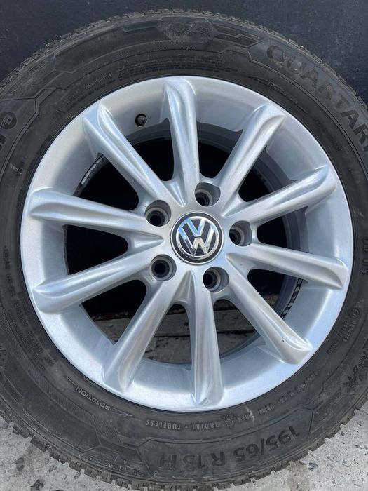 Диски з шинами 195/65 r15 Barum VW golf jetta passat caddy touran