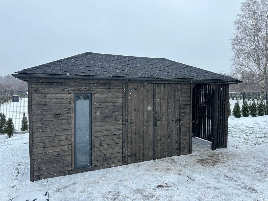 Domek ogrodowy 3x5,5 Altana Producent Wiata Gospodarczy Narzędziowy