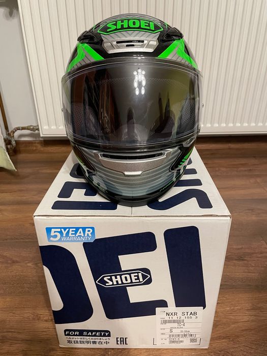 Kask moto integralny SHOEI NXR STAB TC-4 roz. S czarna szyba gratis