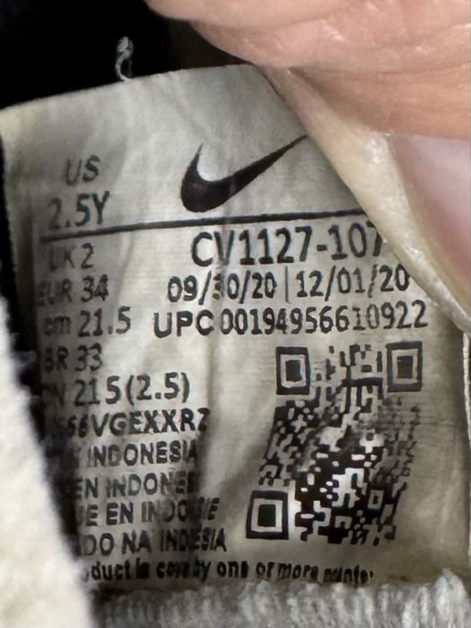 Nike Mercurial бутсы копы сороконожки 34 размер детские футбольные серые