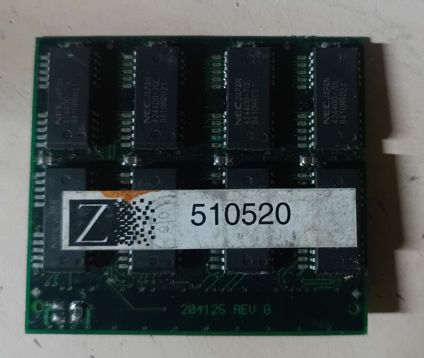 Ретро ОЗУ, Оперативная память. Ретро материнские платы