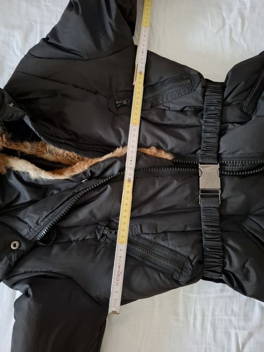 Aryton ciepła kurtka zimowa puchowa z pierzem z kapturem