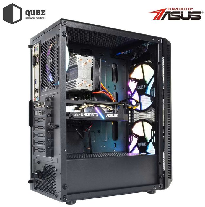 Системний блок QUBE QB i5 10400F GTX 1650 4GB 1611