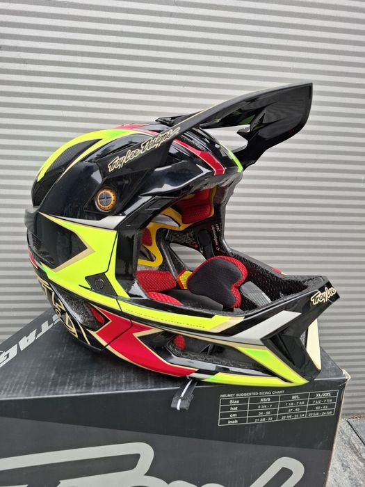 Kask rowerowy full face DH downhill Troy Lee Designs Stage Ropo Mips M / L 57-59 cm