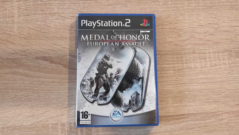 Medal of Honor - European Assault - Jogo PS2 - Semi Novo