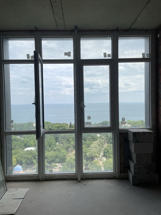 Прямой Вид на МОРЕ! 67 метров для счастливой жизни! Олимпийский