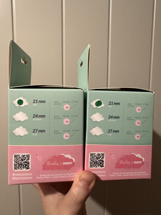 Nowe lejki do laktatora Neno 21mm - 2szt.