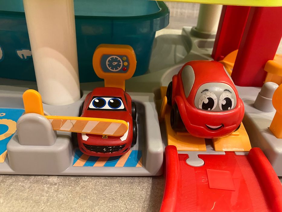 SMOBY Vroom Planet Duży Garaż Myjnia Stacja Benzynowa