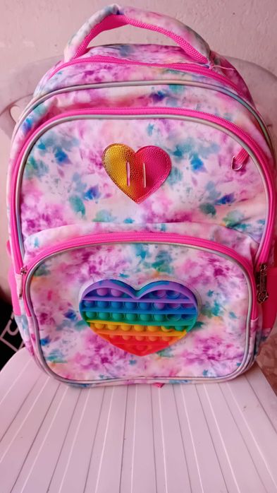 Mochila escolar (conjunto)