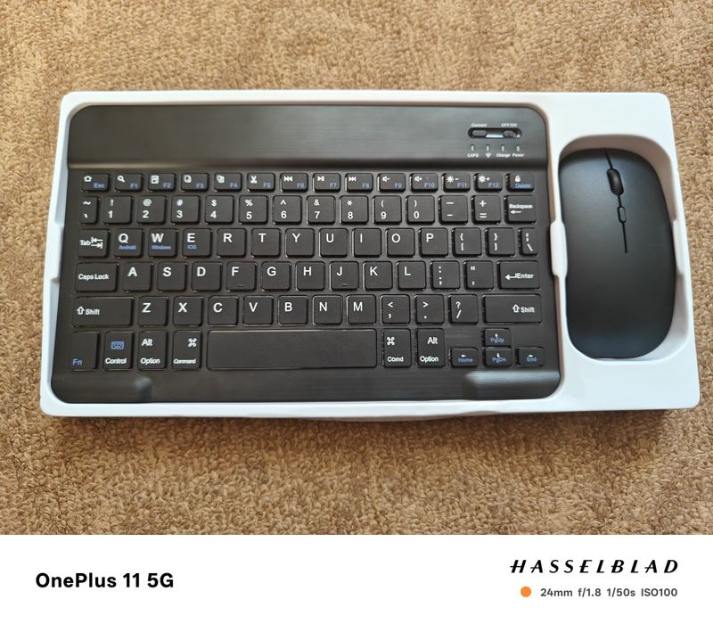 Bluetooth-клавіатура + мишка, нова, без підсвітки